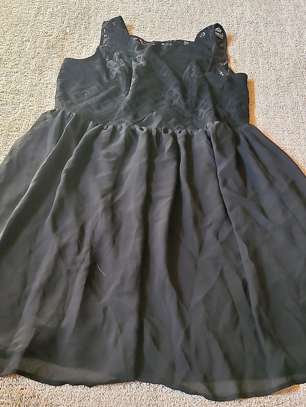 Maurices Plus Size 2 Black Lace Party Dress